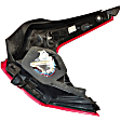 31395928 Driver Side Tail Light, Clear & Red Lens, OE Replacement Series