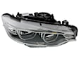 63-11-7-377-856 Passenger Side Halogen Headlight, With bulb(s), OE Replacement