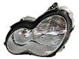 LUS4072 Driver Side Headlight Assembly (Halogen), Halogen - Replaces OE Number 203-820-09-61 - Sedan|Wagon