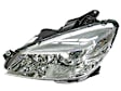 LUS6412 Driver Side Headlight Assembly (Halogen), Halogen - Replaces OE Number 204-906-55-03 - Sedan