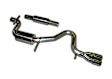 3010-22020 AWE Performance Cat-back Exhaust for Golf / Rabbit 2.5L - Chrome Tips