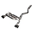3010-43036 AWE Touring Edition Axle-back Exhaust, Quad Outlet for BMW F3X N20/N26 328i/428i