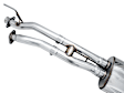 3015-32826 AWE 0FG Exhaust w/ BashGuard for 3rd Gen Tacoma - Dual Chrome Tips