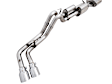 3015-32826 AWE 0FG Exhaust w/ BashGuard for 3rd Gen Tacoma - Dual Chrome Tips
