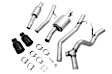 3015-33101 AWE Tread Edition Catback Dual Exhaust for Jeep JT 3.6L - Diamond Black Tips