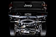 3015-33101 AWE Tread Edition Catback Dual Exhaust for Jeep JT 3.6L - Diamond Black Tips