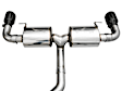 3015-33429 Axle-Back Exhaust System, 2.0L, 4Cyl, Made of Stainless Steel, Touring Edition