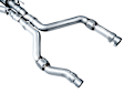 3015-42625 AWE Touring Edition Exhaust for Ford Explorer ST - Chrome Silver Tips
