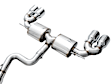 3015-42658 AWE Touring Edition Exhaust for Volkswagen MK8 Golf R - Chrome Silver Tips