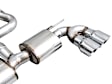 3015-42658 AWE Touring Edition Exhaust for Volkswagen MK8 Golf R - Chrome Silver Tips