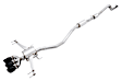 3015-43000 AWE Touring Edition for FK8 CTR (includes Front Pipe and DualPhase Mid Pipe)