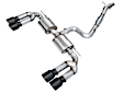 3015-43897 Cat-Back Exhaust System, 2.0L, 4Cyl, Made of Stainless Steel, Touring Edition