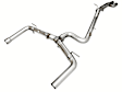 3020-31389 Cat-Back Exhaust System, 2.5L, 5Cyl, Made of Stainless Steel, Track Edition