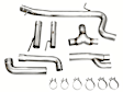 3020-31389 Cat-Back Exhaust System, 2.5L, 5Cyl, Made of Stainless Steel, Track Edition