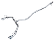 3020-32331 AWE Track Edition for FE1 Civic Si/DE4 Acura Integra- Chrome Tips