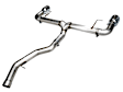 3020-32429 Axle-Back Exhaust System, 2.0L, 4Cyl, Made of Stainless Steel, Track Edition