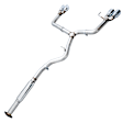 3020-42058 Cat-Back Exhaust System, Made of Stainless Steel, Track Edition