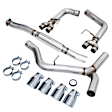 3020-42058 Cat-Back Exhaust System, Made of Stainless Steel, Track Edition