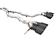 3020-42482 AWE Track Edition Catback for BMW G8X M3/M4 - Diamond Black Tips