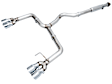 3020-42979 Cat-Back Exhaust System, 2.4L, 4Cyl, Made of Stainless Steel, Track Edition