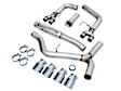 3020-42979 Cat-Back Exhaust System, 2.4L, 4Cyl, Made of Stainless Steel, Track Edition