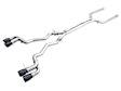 3020-43078 Cat-Back Exhaust System, 4.4L, 8Cyl, Made of Stainless Steel, Track Edition
