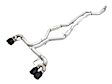 3020-43085 Cat-Back Exhaust System, 3.0L, 6Cyl, Made of Stainless Steel, Track Edition