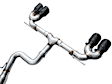3020-43658 AWE Track Edition Exhaust for Volkswagen MK8 Golf R - Diamond Black Tips