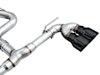 3020-43658 AWE Track Edition Exhaust for Volkswagen MK8 Golf R - Diamond Black Tips