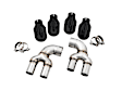 3810-43020 OE-to-Quad Tip Conversion Kit for G2X M340i / M440i - Diamond Black Tips