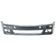 2000-2003 BMW M5 - Front Primed Bumper Cover, Base Model, 8 Cyl., 5.0L Engine, Without Headlight Washer Holes, With Parking Aid Sensor Holes