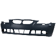 Front Primed Bumper Cover, Sedan/Wagon, For Models Without M Package, Without Park Distance Control, With Fog Light Holes