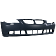 Front Primed Bumper Cover, Sedan/Wagon, For Models Without M Package, Without Park Distance Control, With Fog Light Holes