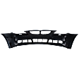 Front Primed Bumper Cover, Sedan/Wagon, For Models Without M Package, Without Park Distance Control, With Fog Light Holes