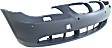 Front Primed Bumper Cover, Sedan/Wagon, For Models Without M Package, With Park Distance Control, With Fog Light Holes
