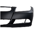 Front Primed Bumper Cover, Base Model, Sedan (E90)/Wagon (E91), For Models Without M Package, Without Park Distance Control Sensor Holes, Without Headlight Washer Holes