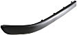 Front, Passenger Side Bumper Trim, Black