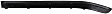 Front, Passenger Side Bumper Trim, Black