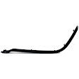 Front, Passenger Side Bumper Trim, Textured, Side Impact Strip