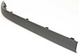 Front, Driver Side Bumper Trim, Black, Side Impact Strip