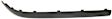 Front, Driver Side Bumper Trim, Black, Side Impact Strip
