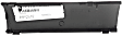 Front, Driver or Passenger Side Bumper Trim, Black, Base Model