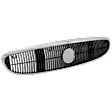 Grille, Chrome Shell with Painted Silver Insert, 6 Cyl., 3.1L Engine