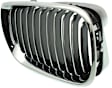 Passenger Side Grille Assembly, Chrome, Grille