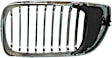 Passenger Side Grille Assembly, Chrome, Grille