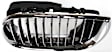 Driver Side Grille Assembly, Chrome, Grille