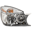 Passenger Side Headlight, with Bulb, Halogen, Clear Lens