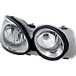 Passenger Side Headlight, with Bulb, Halogen, Clear Lens