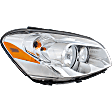 2006-2008 Buick Lucerne - Passenger Side Headlight, with Bulb, Halogen, Clear Lens, with 4-Bulb Type, CX Model