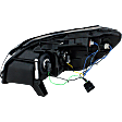 2006-2008 Buick Lucerne - Passenger Side Headlight, with Bulb, Halogen, Clear Lens, with 4-Bulb Type, CX Model